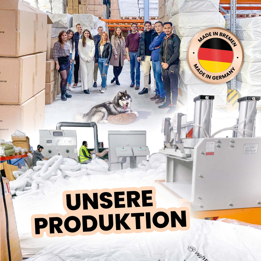 Wie WahreTierliebe Hundebetten in Deutschland produziert