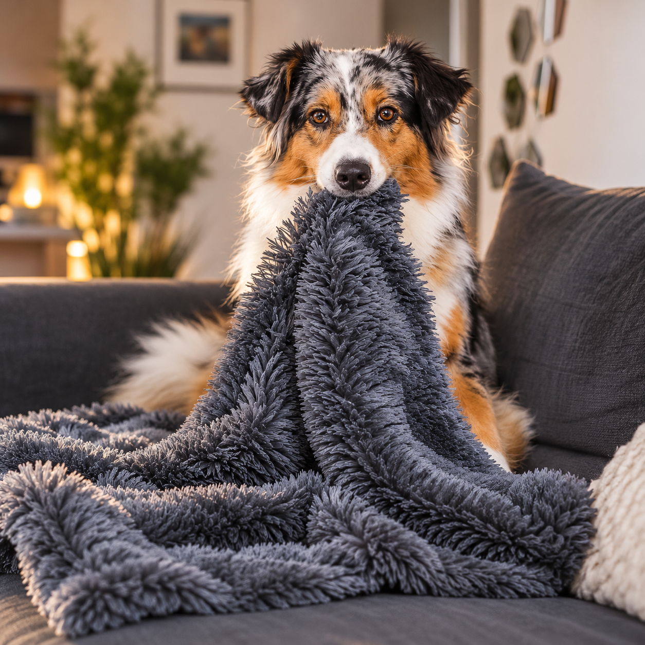 Premium Kuscheldecke "Fluffy"