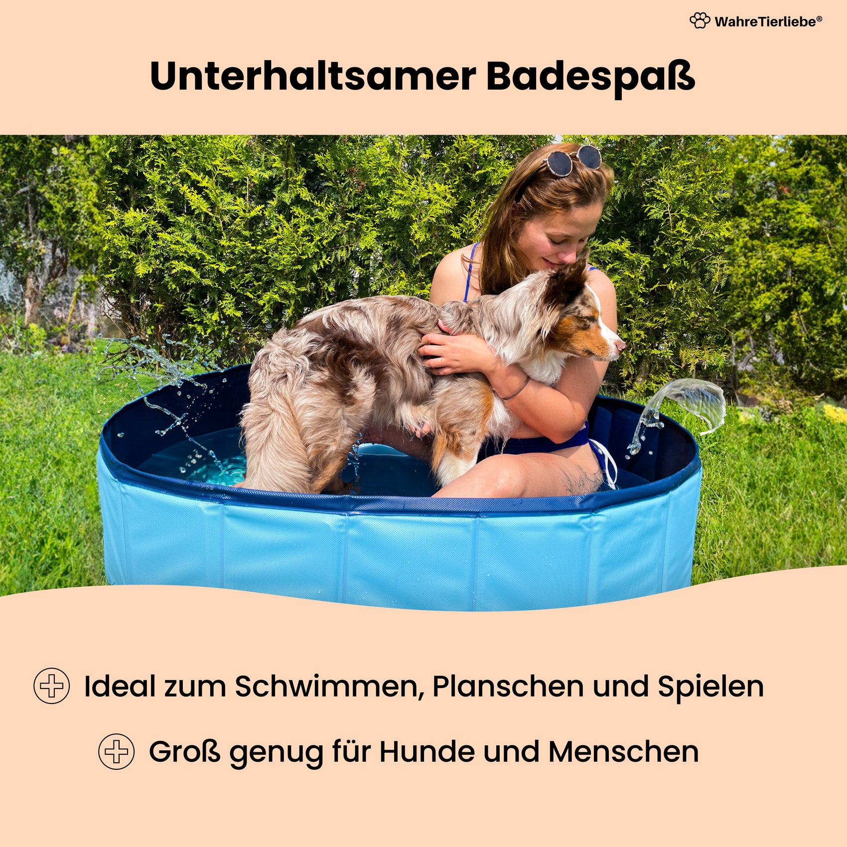 Premium Hundepool - WahreTierliebe®
