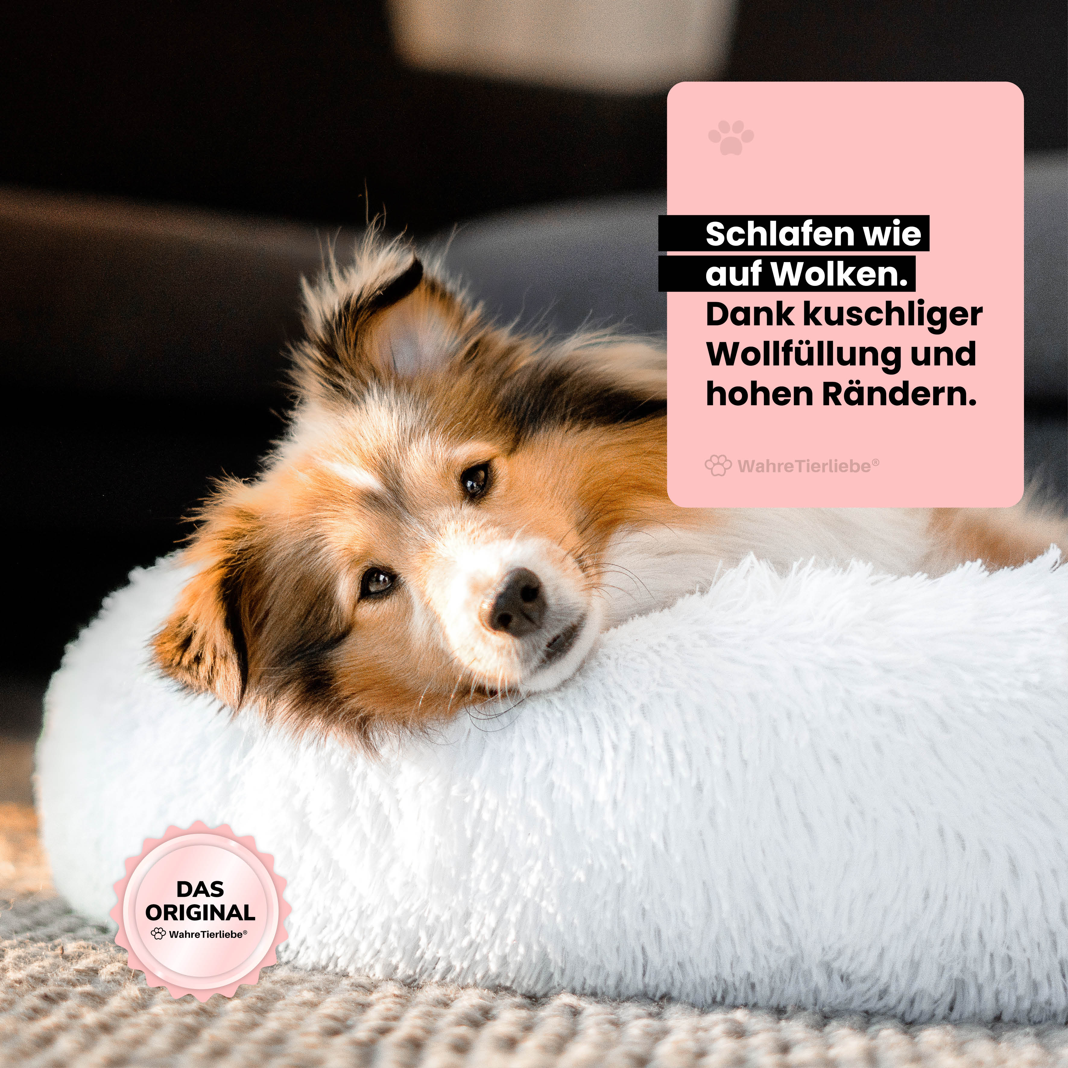 Hundebett Fluffy Plus - Das Original