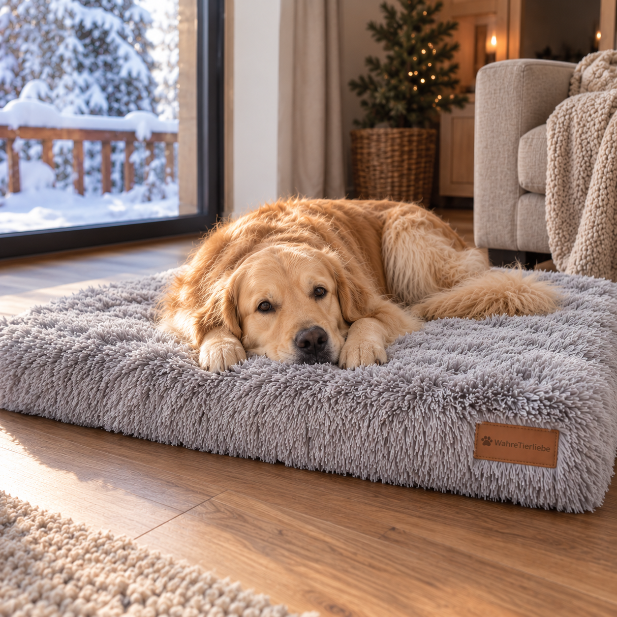 Premium Hundekissen "Fluffy"