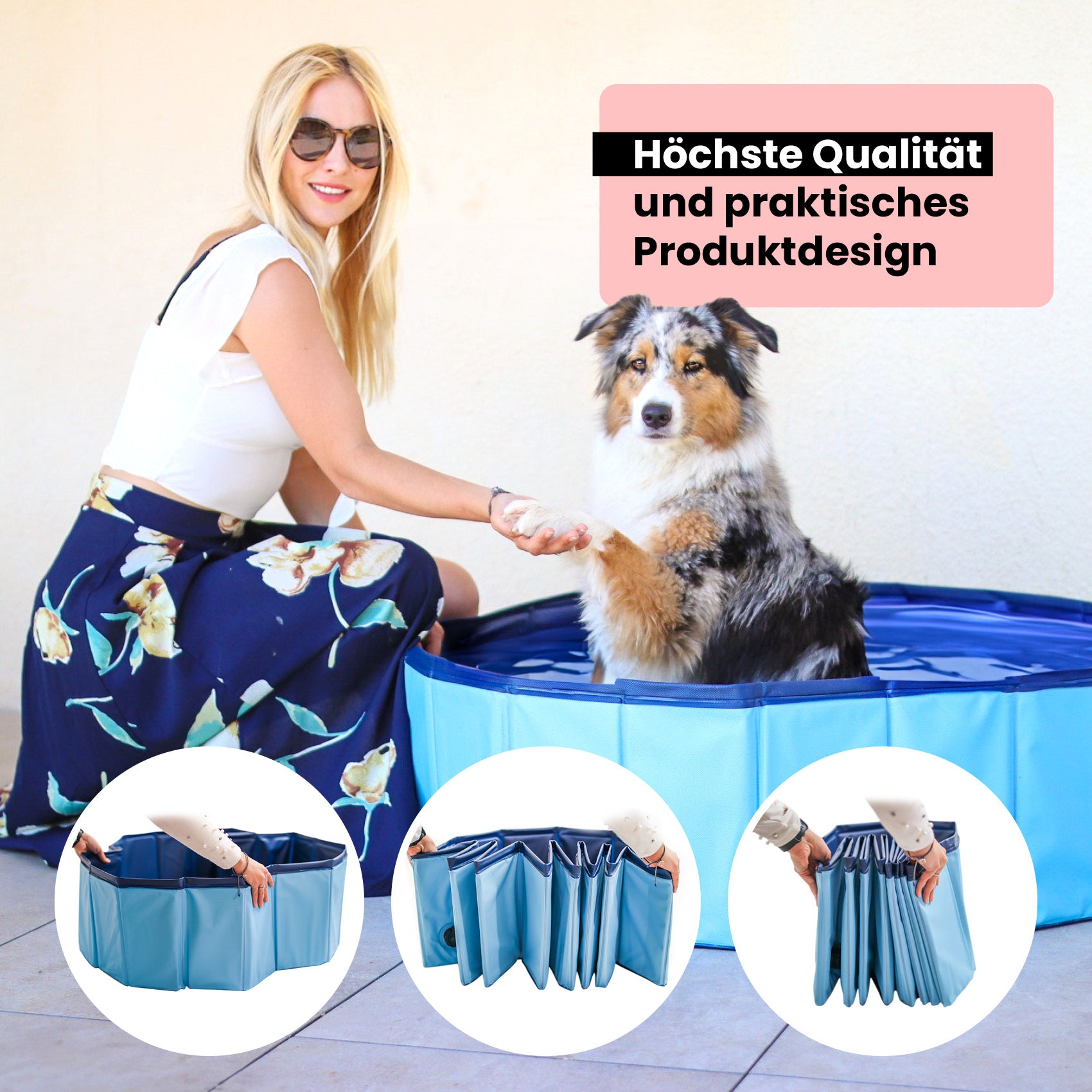 Premium Hunde Pool - WahreTierliebe®