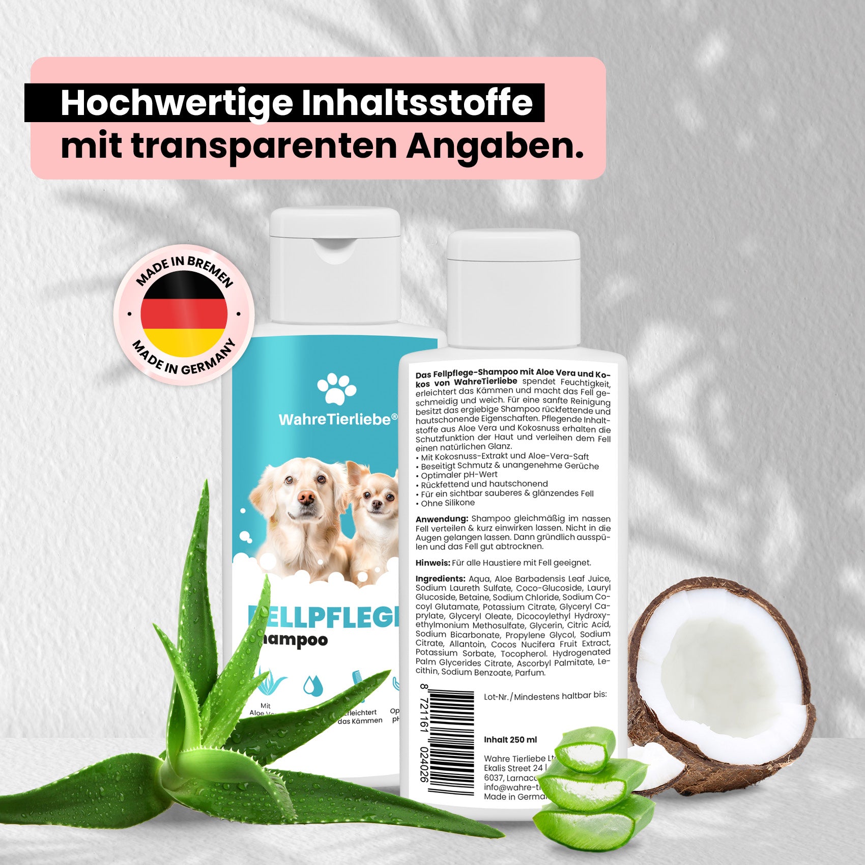 Premium Hunde Shampoo