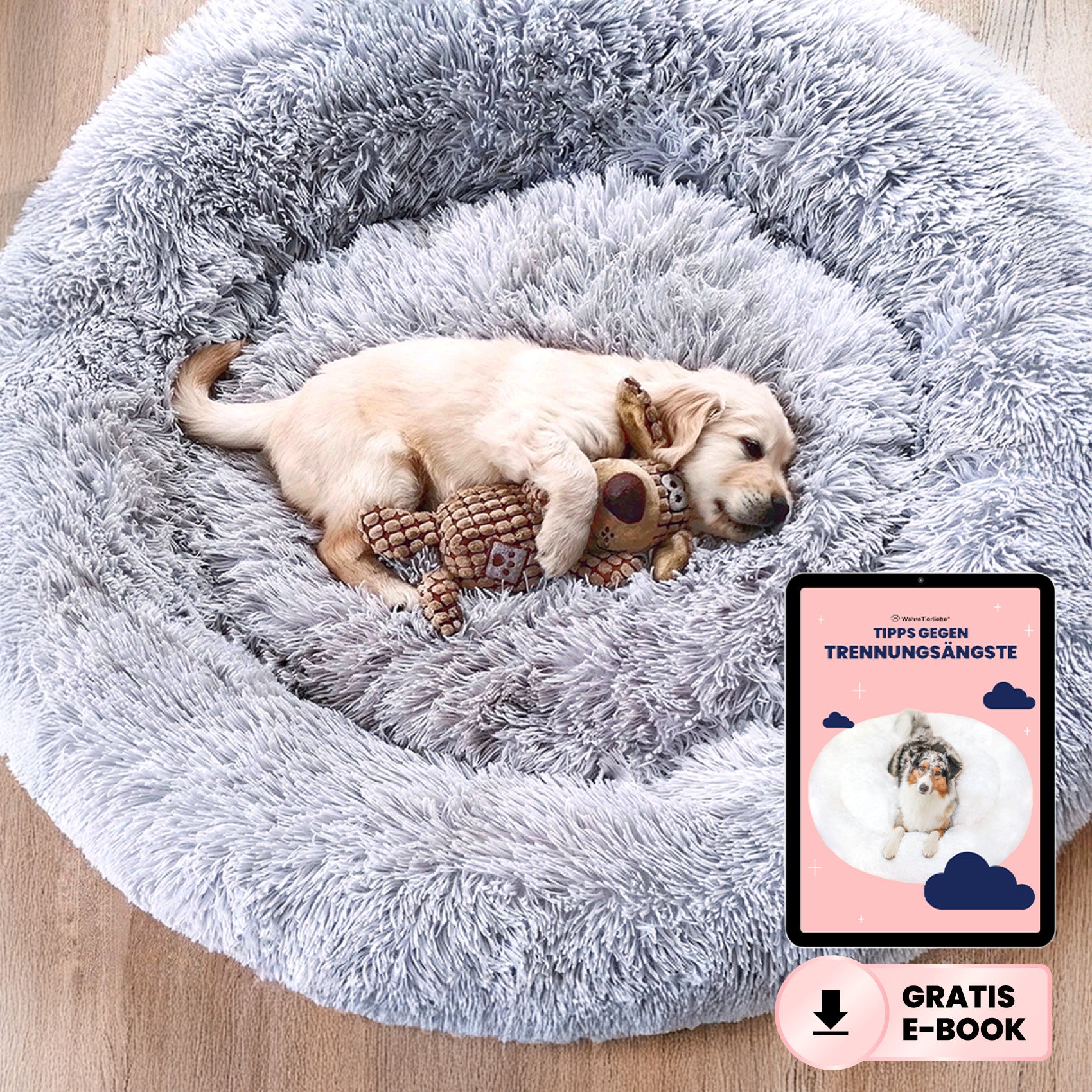 Hundebett Fluffy Plus - Das Original