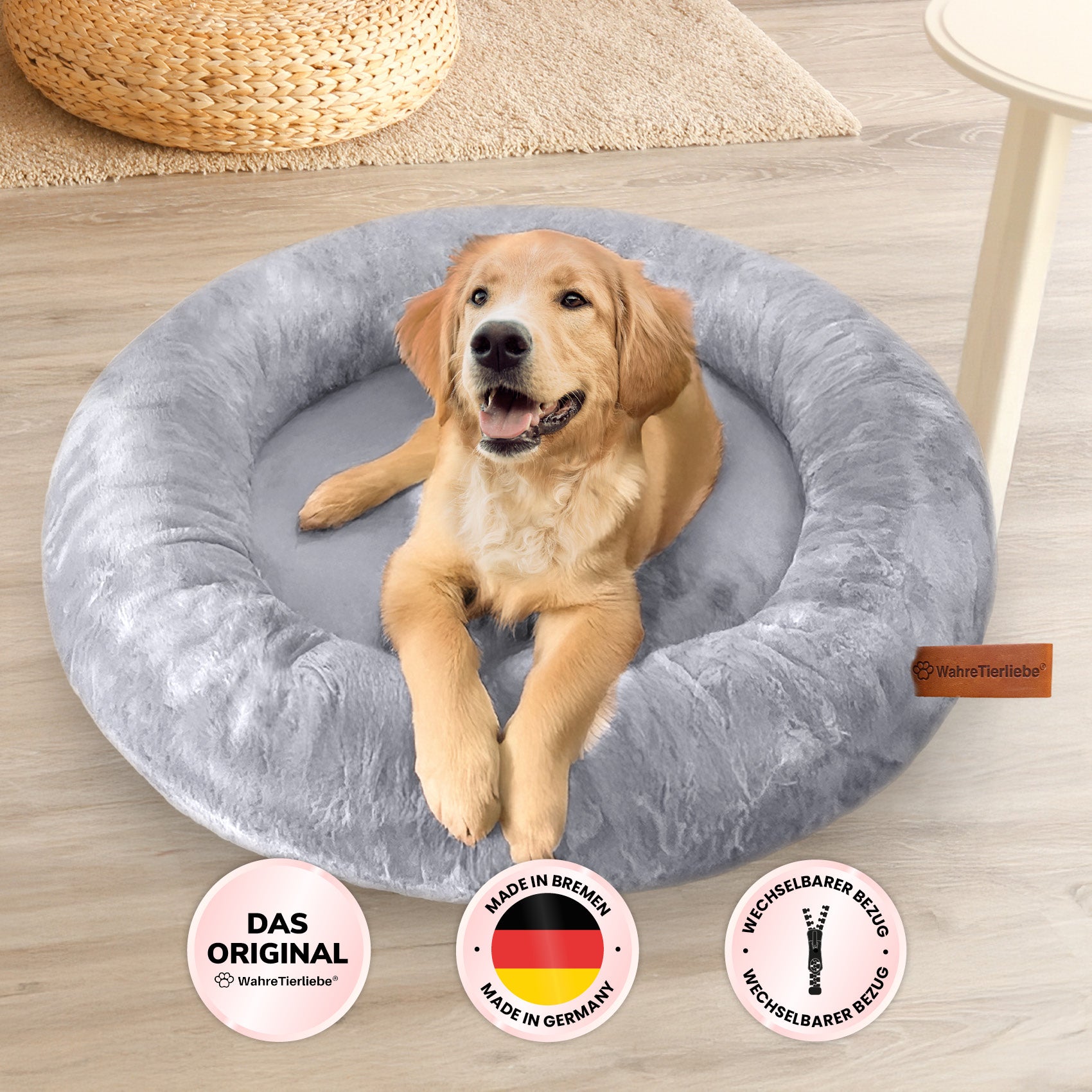 Premium Hundebett Fluffy Deluxe