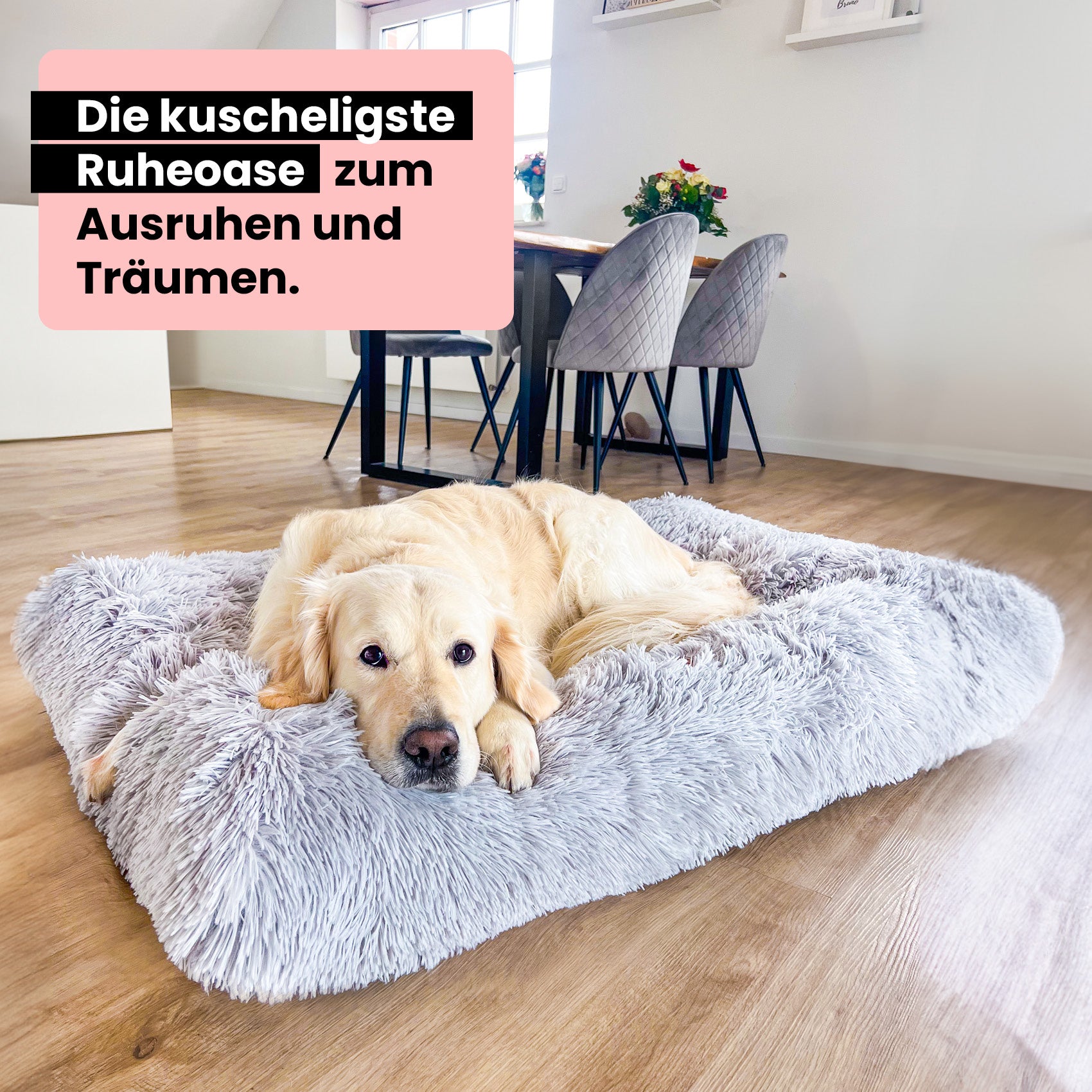 Premium Hundekissen "Fluffy"