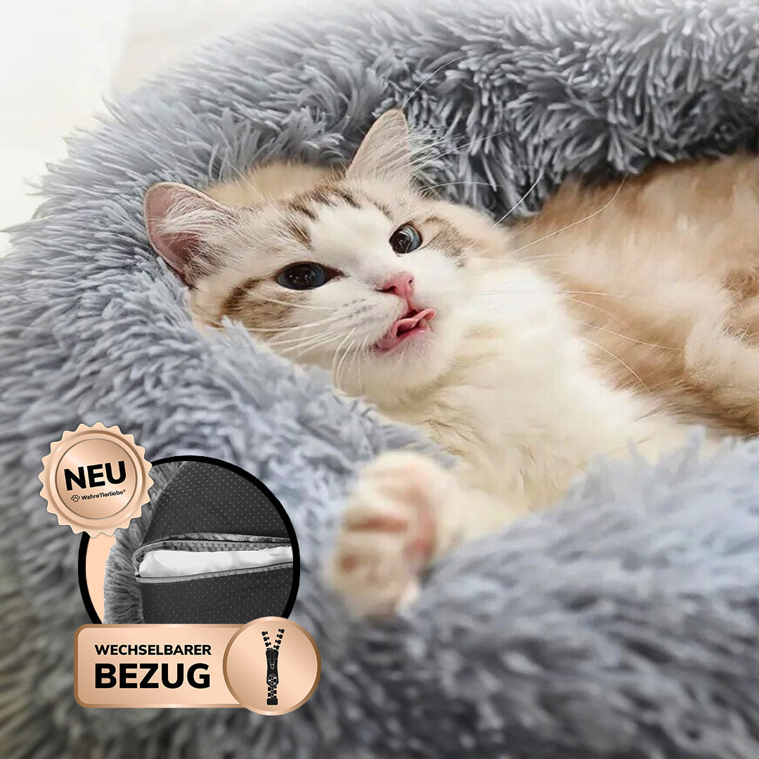Katzenbett Fluffy Plus mit Bezug