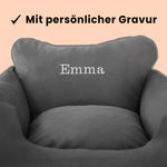 Persönliche Gravur - Orthopädischer Autositz inkl. Gurt
