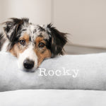 Persönliche Gravur - Orthopädische Hunde Couch