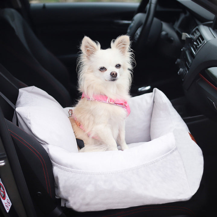 Orthopädischer Hunde Autositz inkl. Gurt