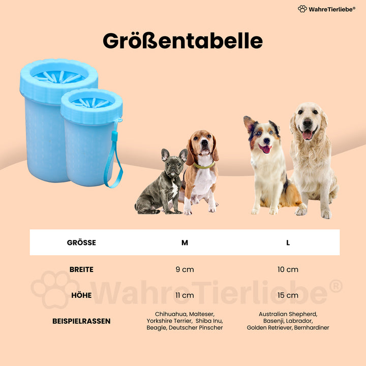 Praktischer Pfotenreiniger