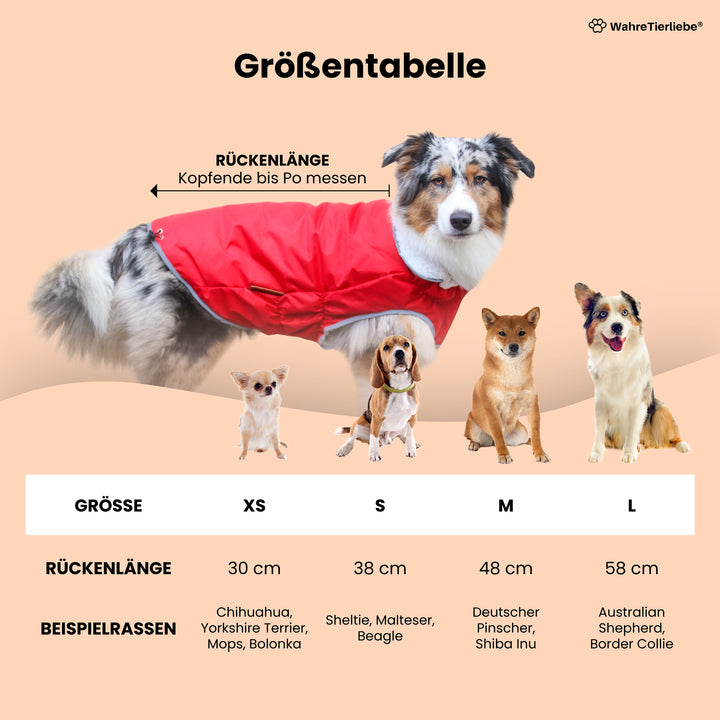 Premium Hunde Winterjacke